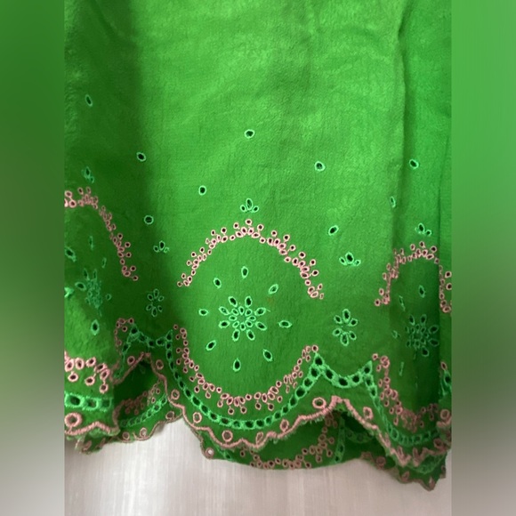 Free People Green Crop Top Flawed Size Woman’s Small (runs large) - Picture 2 of 6